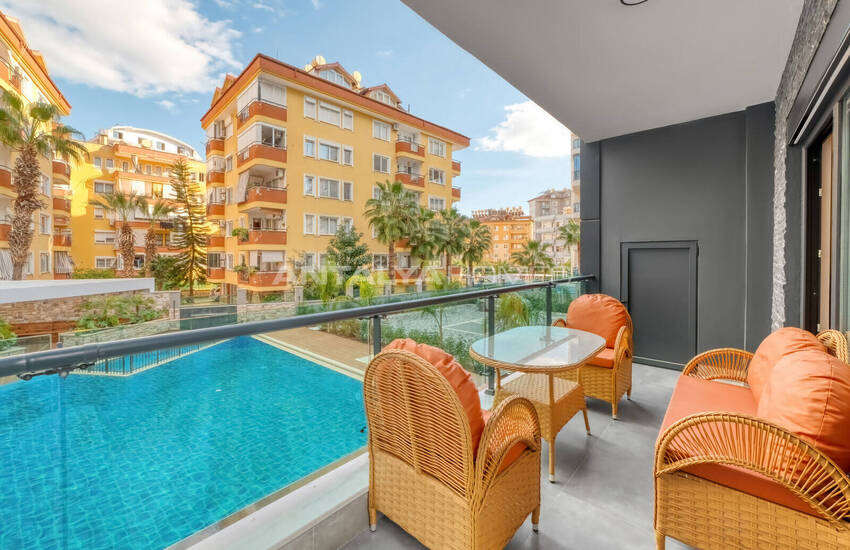 شقق في مجمع بالقرب من البحر في ألانيا 31