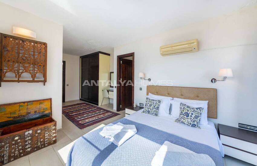 Villa Individuelle De 4 Chambres Avec Piscine À Kalkan Antalya 49