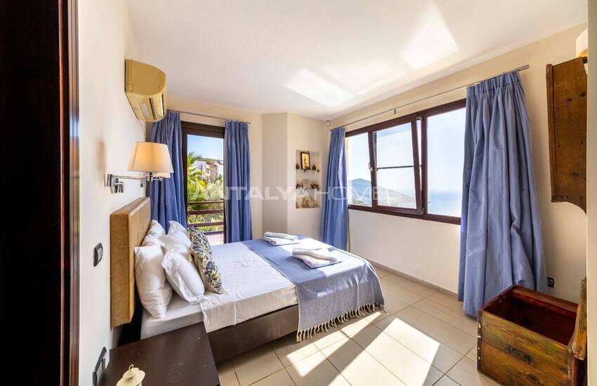 Villa Individuelle De 4 Chambres Avec Piscine À Kalkan Antalya 48