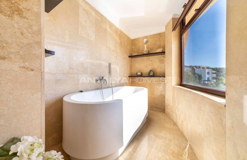 Villa Individuelle De 4 Chambres Avec Piscine À Kalkan Antalya 47