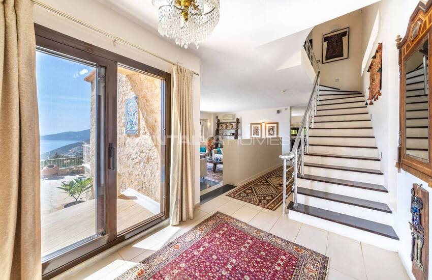 Villa Individuelle De 4 Chambres Avec Piscine À Kalkan Antalya 35