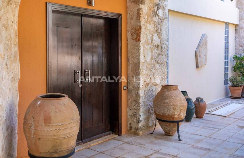 Villa Individuelle De 4 Chambres Avec Piscine À Kalkan Antalya 27