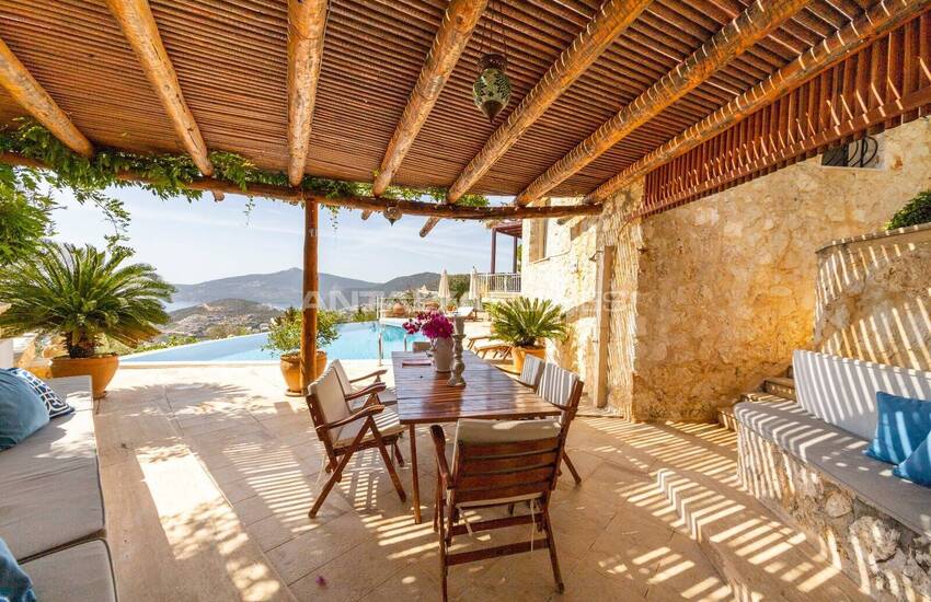 Villa Individuelle De 4 Chambres Avec Piscine À Kalkan Antalya 50