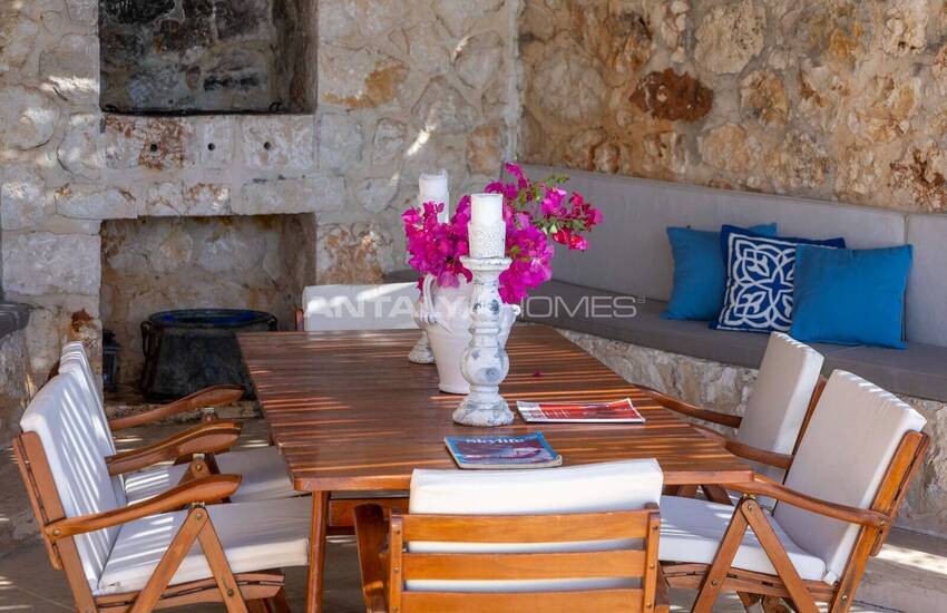 Villa Individuelle De 4 Chambres Avec Piscine À Kalkan Antalya 51