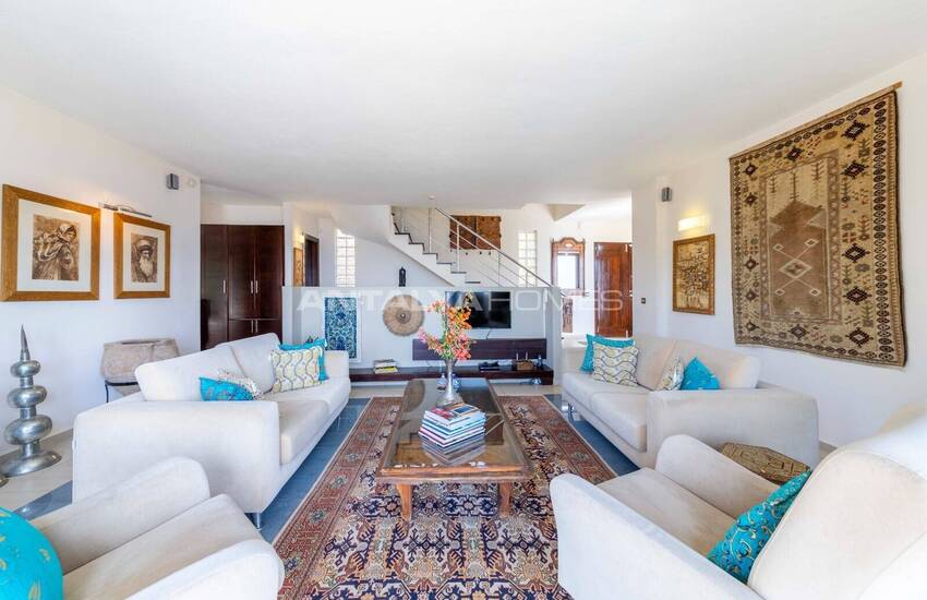 Villa Individuelle De 4 Chambres Avec Piscine À Kalkan Antalya 28