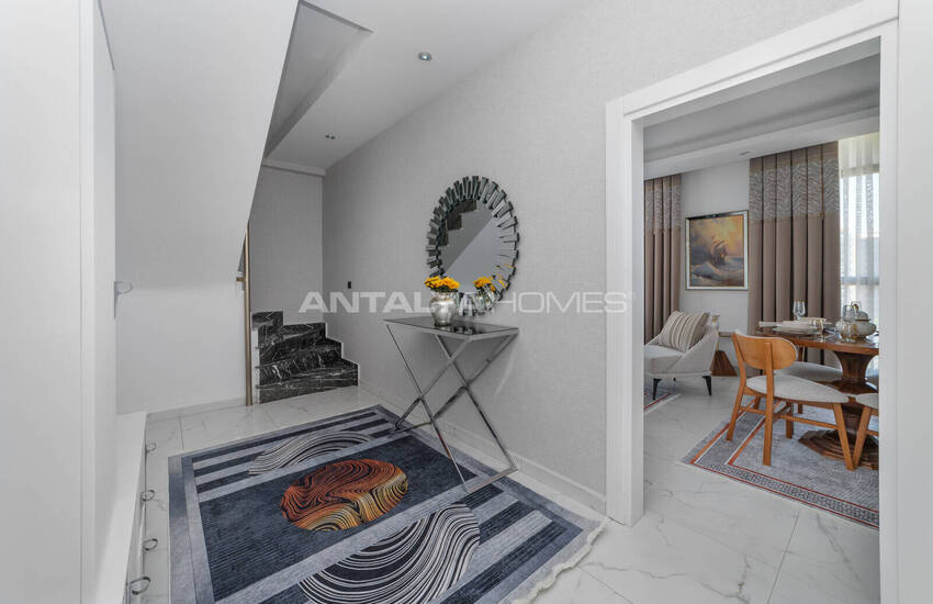 Alanya'da Havuzlu Sitede Eşyalı Deniz Manzaralı Daireler 14