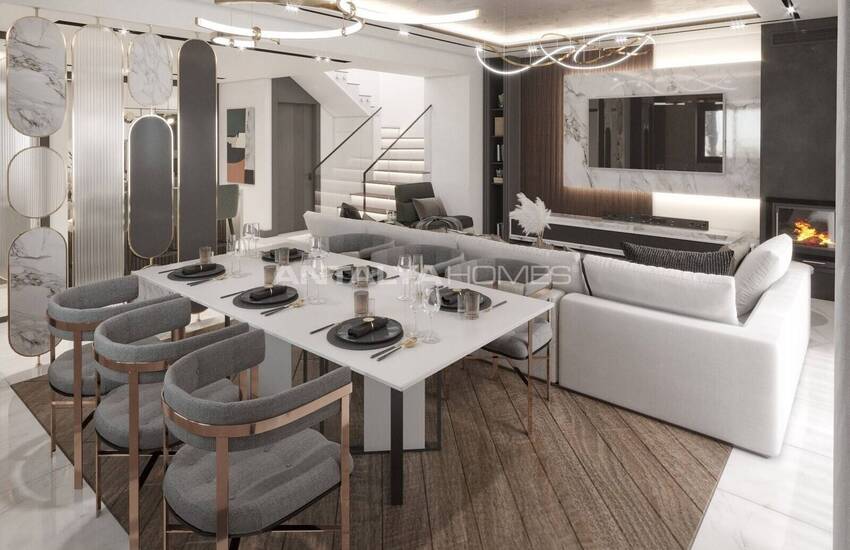 ویلا با استخر خصوصی در نزدیکی دریا در موراتپاشا آنتالیا 22