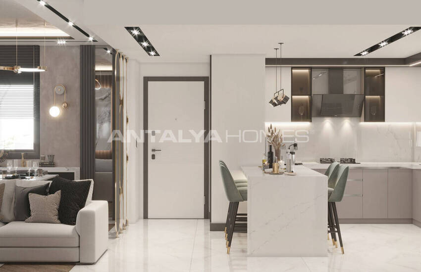 ویلا با استخر خصوصی در نزدیکی دریا در موراتپاشا آنتالیا 29