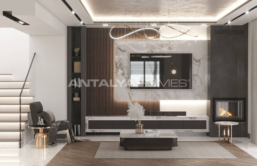 ویلا با استخر خصوصی در نزدیکی دریا در موراتپاشا آنتالیا 19