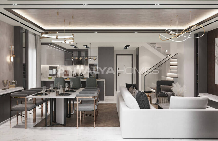 Villas Avec Piscines Privées Près De La Mer À Muratpaşa Antalya 23
