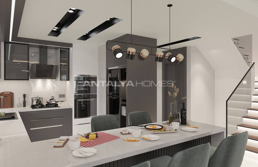Villas Avec Piscines Privées Près De La Mer À Muratpaşa Antalya 27