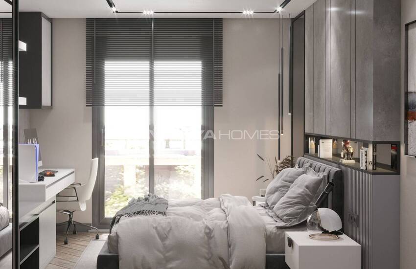 ویلا با استخر خصوصی در نزدیکی دریا در موراتپاشا آنتالیا 38