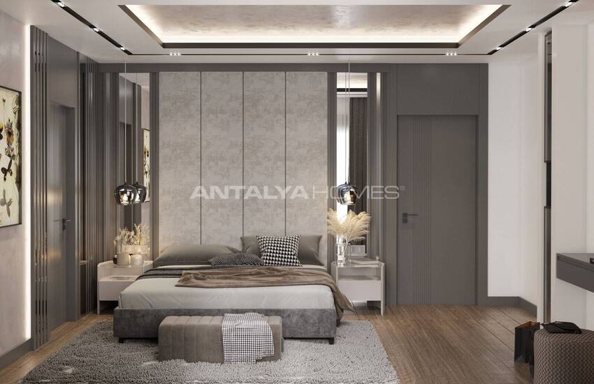 ویلا با استخر خصوصی در نزدیکی دریا در موراتپاشا آنتالیا 33