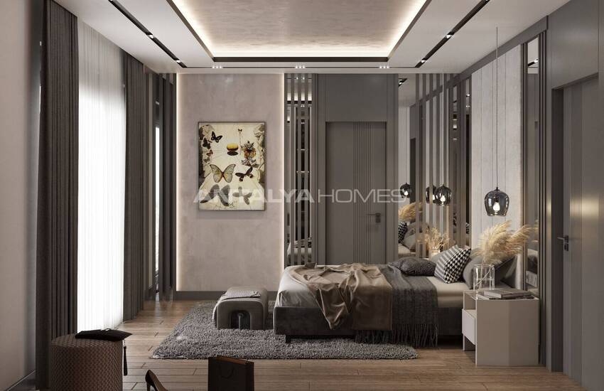 ویلا با استخر خصوصی در نزدیکی دریا در موراتپاشا آنتالیا 43