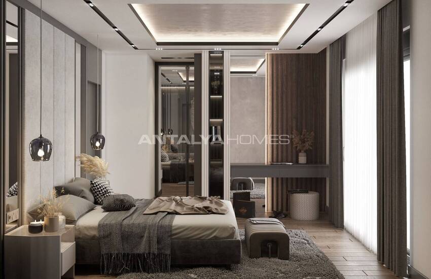 ویلا با استخر خصوصی در نزدیکی دریا در موراتپاشا آنتالیا 32