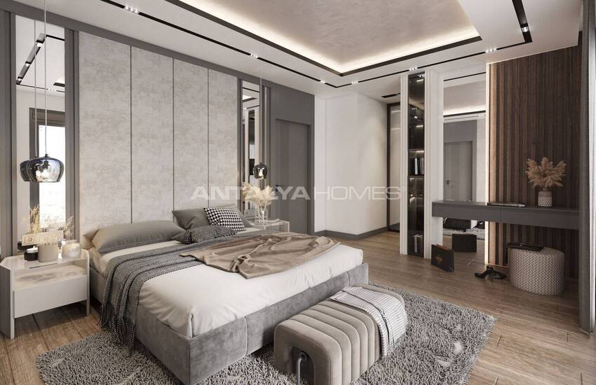 ویلا با استخر خصوصی در نزدیکی دریا در موراتپاشا آنتالیا 31