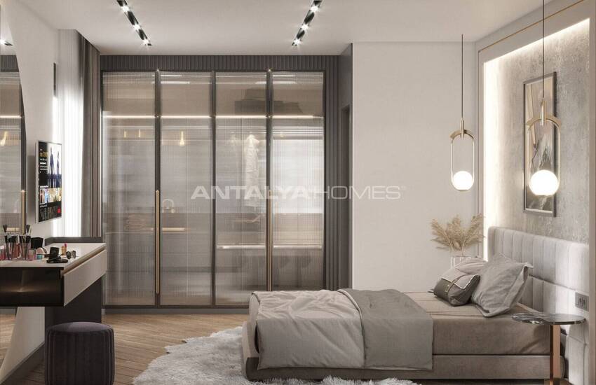 ویلا با استخر خصوصی در نزدیکی دریا در موراتپاشا آنتالیا 35