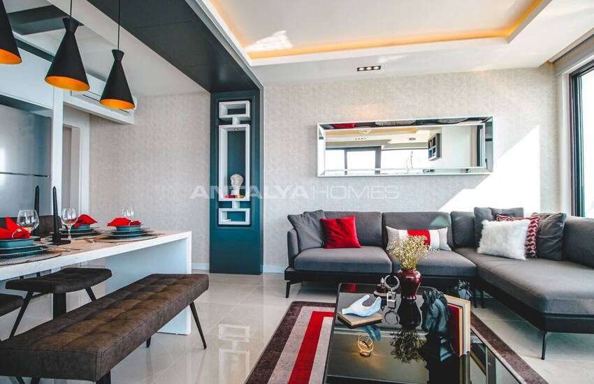 Seafront Flat in a Complex with Amenities in Alanya Mahmutlar 15