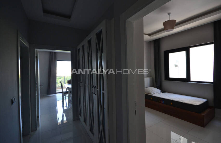 Furnished Flat with City and Mountain View in Alanya Mahmutlar 26