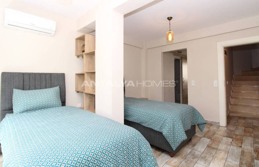 Furnished House in a Complex with Pool in Kadriye Antalya 31