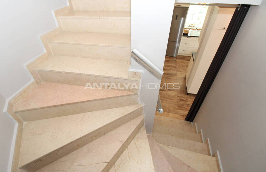 Furnished House in a Complex with Pool in Kadriye Antalya 34
