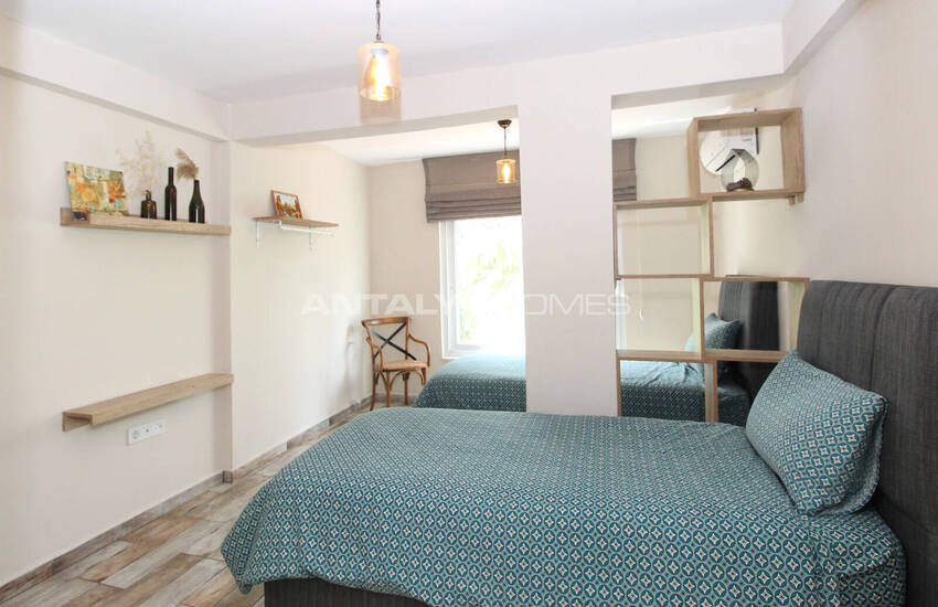 Furnished House in a Complex with Pool in Kadriye Antalya 33