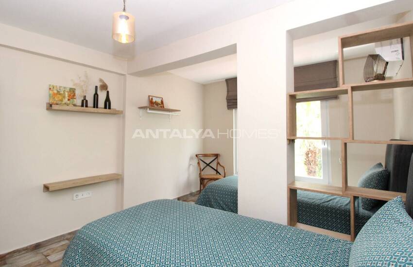 Furnished House in a Complex with Pool in Kadriye Antalya 32