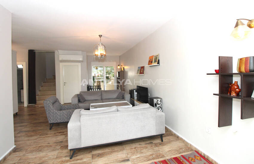 Furnished House in a Complex with Pool in Kadriye Antalya 16