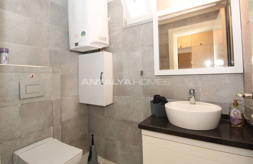 Furnished House in a Complex with Pool in Kadriye Antalya 46