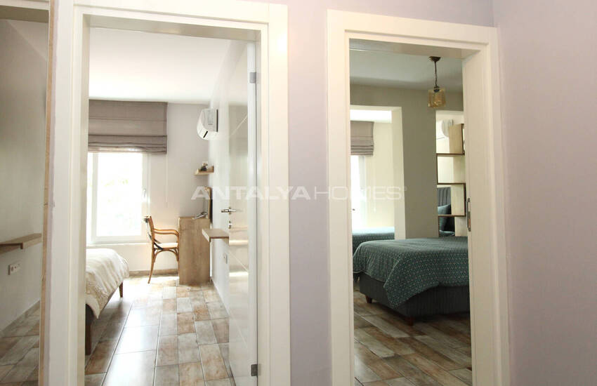 Furnished House in a Complex with Pool in Kadriye Antalya 37