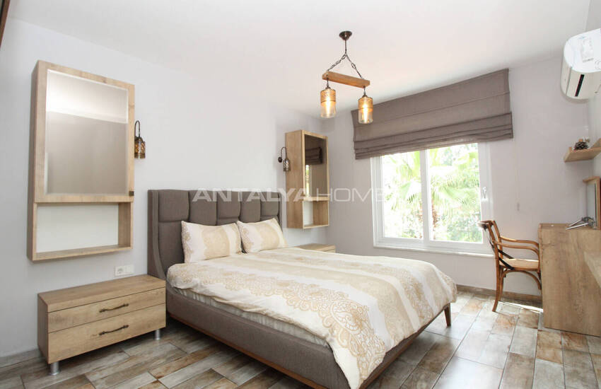 Furnished House in a Complex with Pool in Kadriye Antalya 23