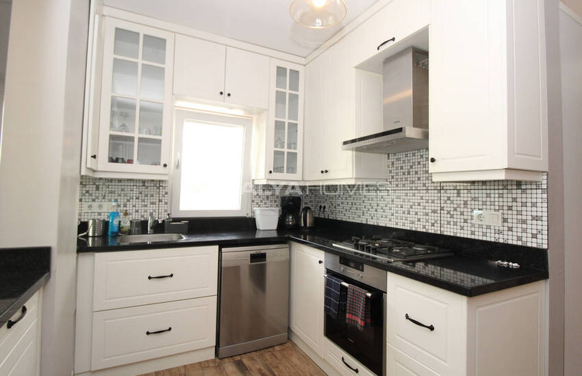 Furnished House in a Complex with Pool in Kadriye Antalya 21