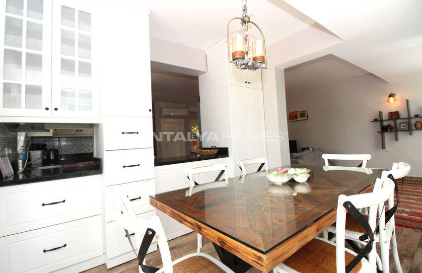 Furnished House in a Complex with Pool in Kadriye Antalya 22