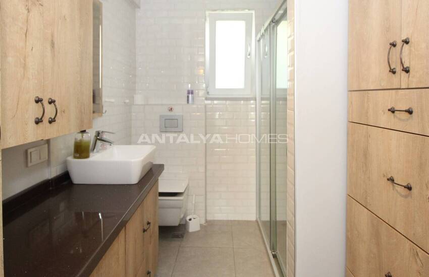Furnished House in a Complex with Pool in Kadriye Antalya 47