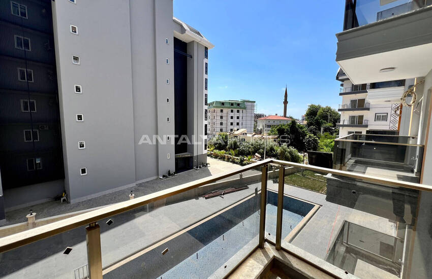 Appartement Prêt Dans Un Complexe Avec Piscine À Alanya Avsallar 21