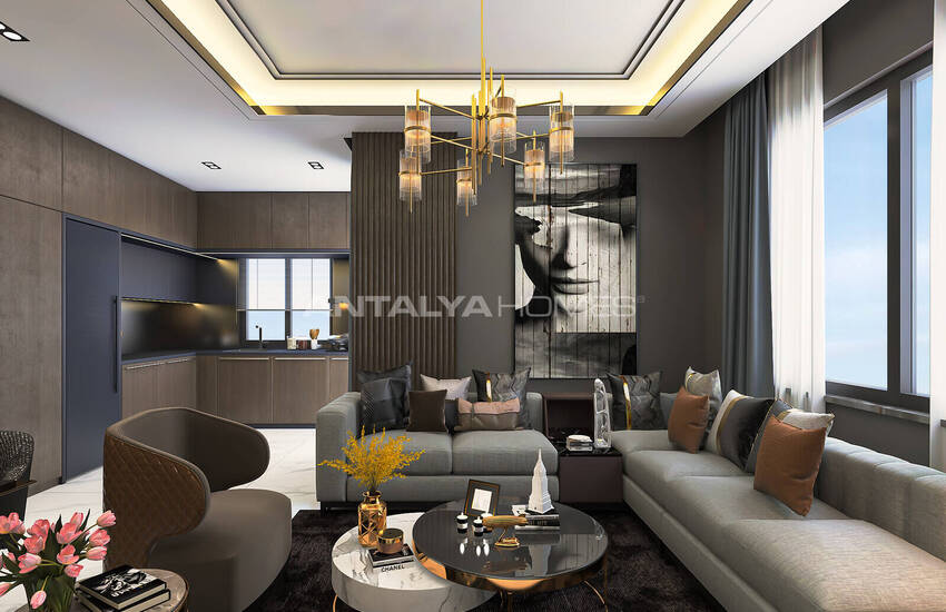 Alanya'da Sosyal Olanaklara Yakın Satılık Daireler 11