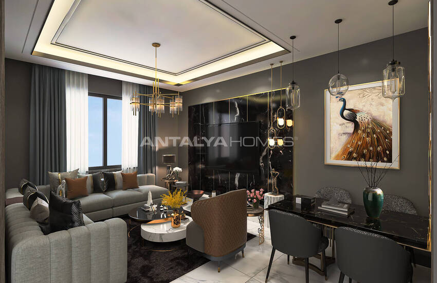 Alanya'da Sosyal Olanaklara Yakın Satılık Daireler 10