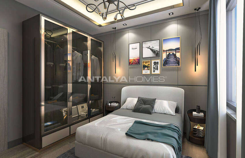 Alanya'da Sosyal Olanaklara Yakın Satılık Daireler 12