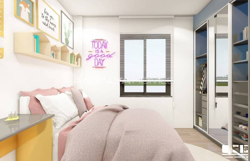 Neu Gebaute Wohnungen In Einem Komplex In Muratpasa, Antalya 9