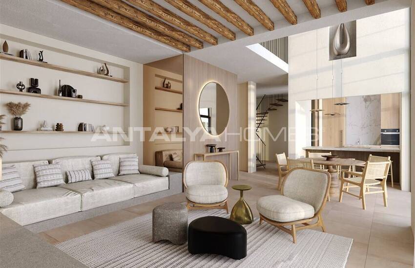 Appartements En Complexe Avec Piscine Et Parking À Alanya Tepe 21