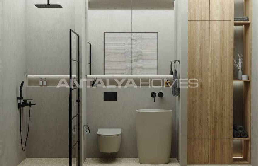 Appartements En Complexe Avec Piscine Et Parking À Alanya Tepe 31