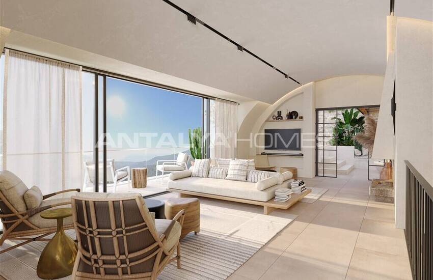 Appartements En Complexe Avec Piscine Et Parking À Alanya Tepe 23