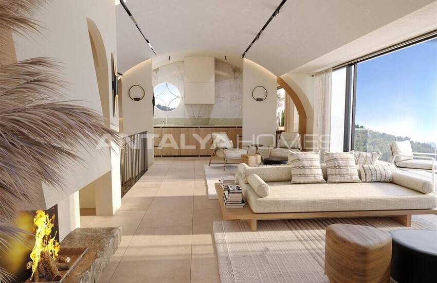 Appartements En Complexe Avec Piscine Et Parking À Alanya Tepe 26
