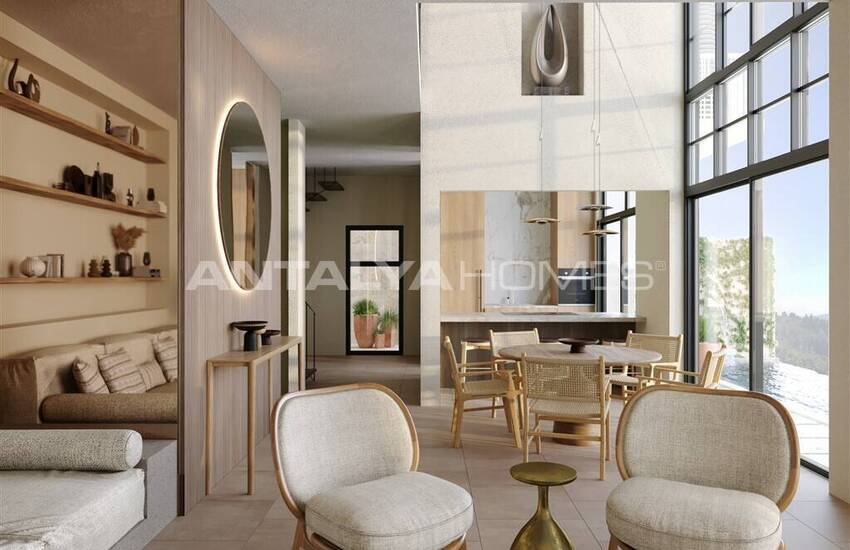 Appartements En Complexe Avec Piscine Et Parking À Alanya Tepe 28