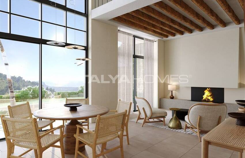 Appartements En Complexe Avec Piscine Et Parking À Alanya Tepe 20