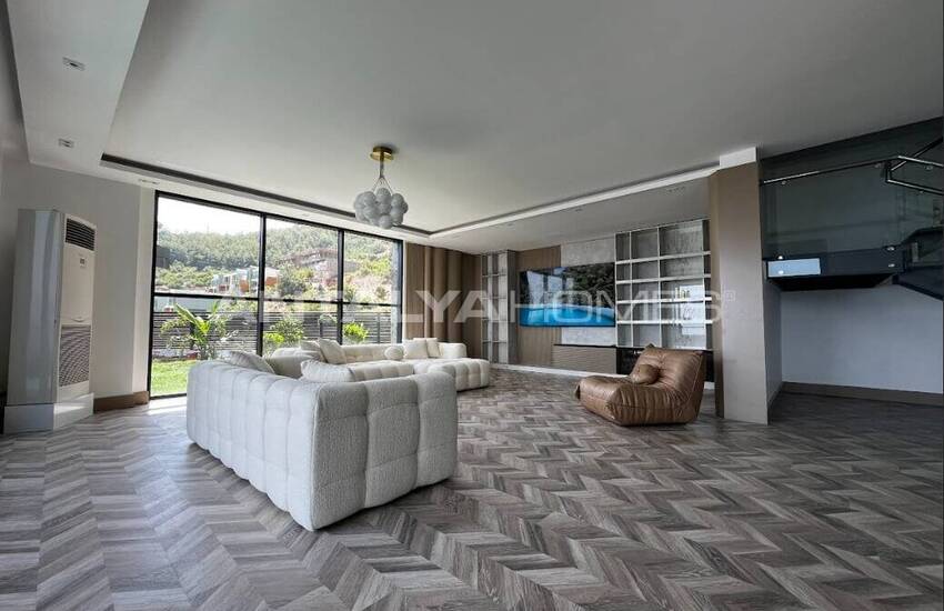 Panoramic Sea View Smart Villas in Alanya Tepe 13