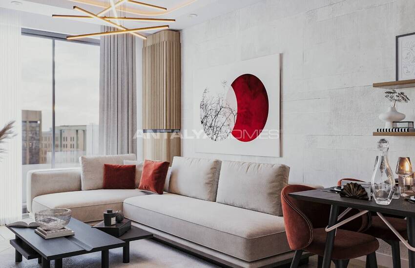 Mountain-view Flats in a Complex with Pool in Konyaalti Antalya 11