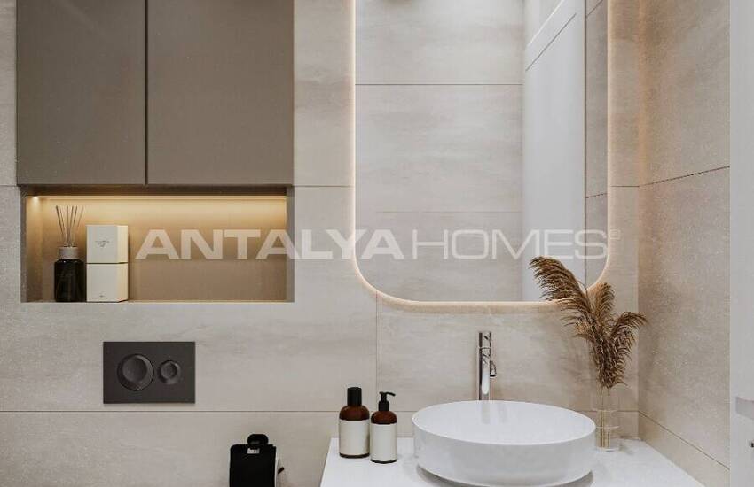 Mountain-view Flats in a Complex with Pool in Konyaalti Antalya 22