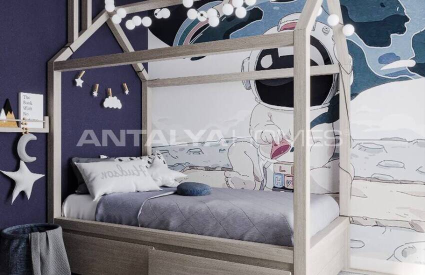 Mountain-view Flats in a Complex with Pool in Konyaalti Antalya 21