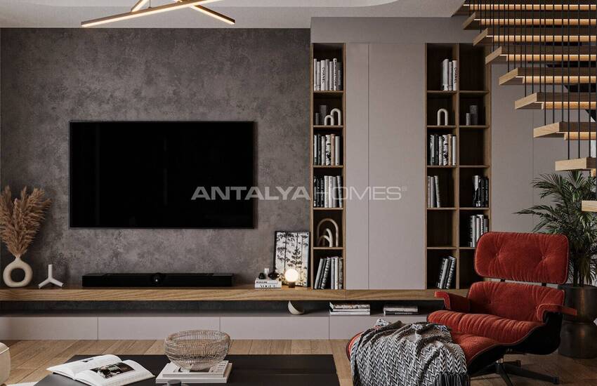 Mountain-view Flats in a Complex with Pool in Konyaalti Antalya 32